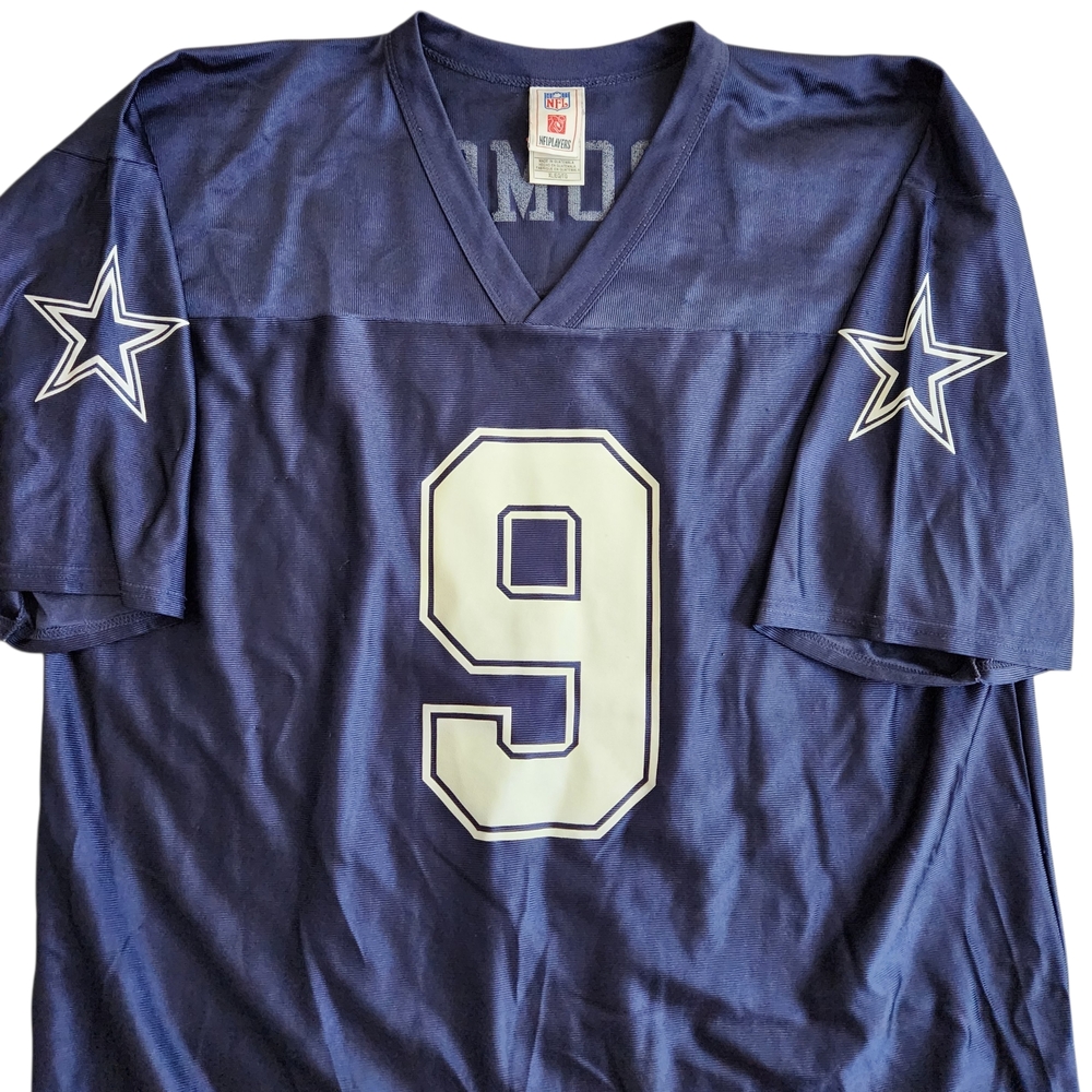 Dallas Cowboys #9 Romo NFL Player Jersey Men's XL Blue Football Quarterback Y2K